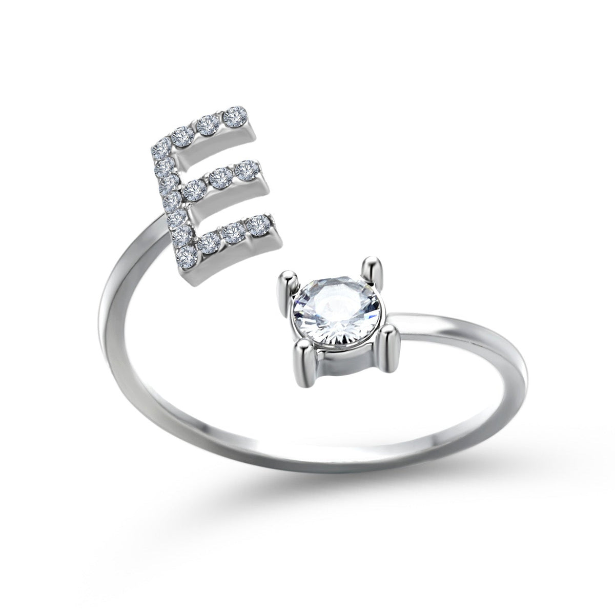 Initial Letter Ring - Adjustable A to Z