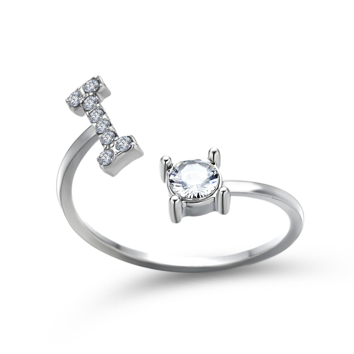 Initial Letter Ring - Adjustable A to Z