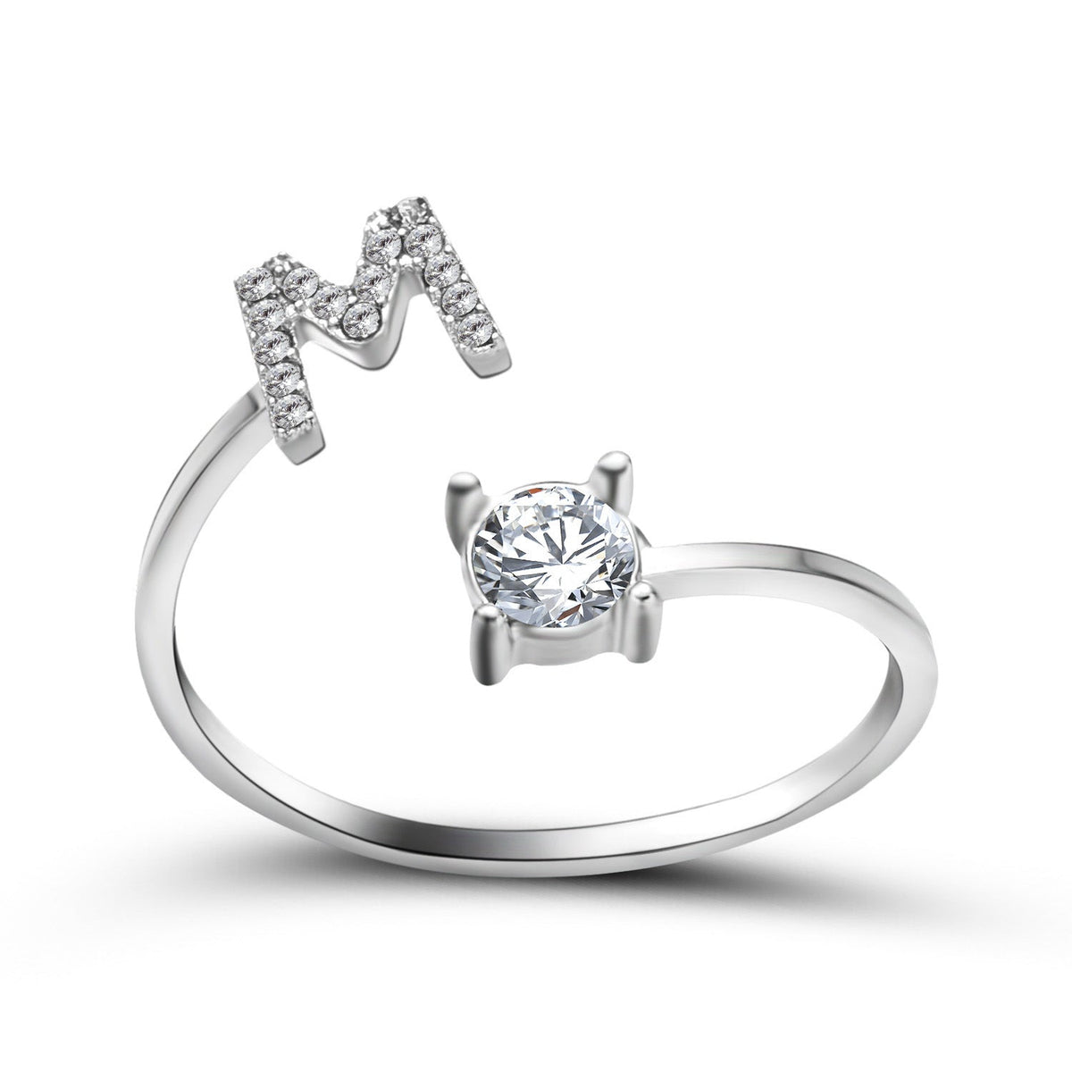 Initial Letter Ring - Adjustable A to Z